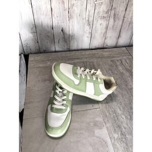 Primark Women's Two-Tone Lightweight Low-Top Sneaker Shoes Size 8